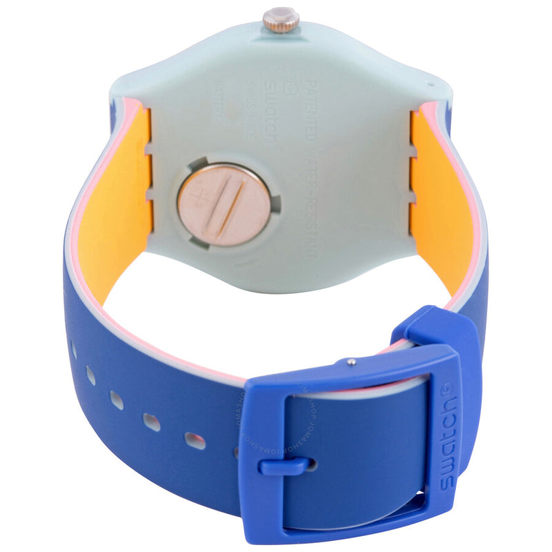 Swatch Blue Layered Quartz Blue Dial Men's Watch SUOS403 - The Watches Men & Co #3