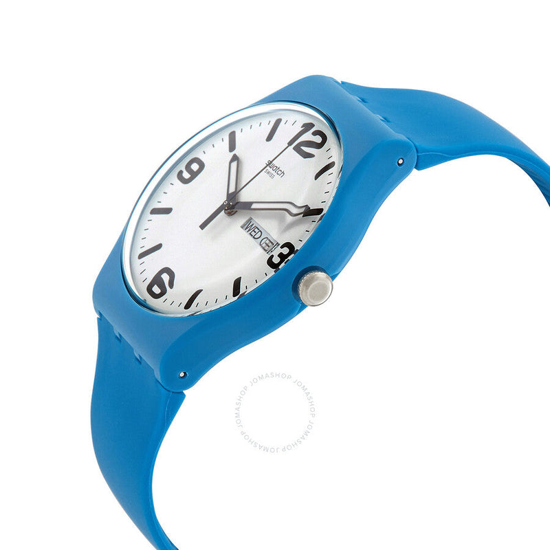 Swatch Costazzurra Quartz White Dial Unisex Watch SUOS704 - The Watches Men & Co #2