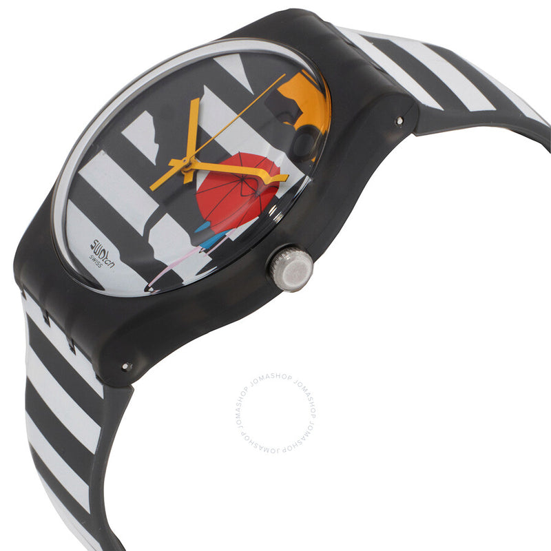 Swatch Cross The Path Quartz Grey Dial Men's Watch SUOM108 - The Watches Men & Co #2