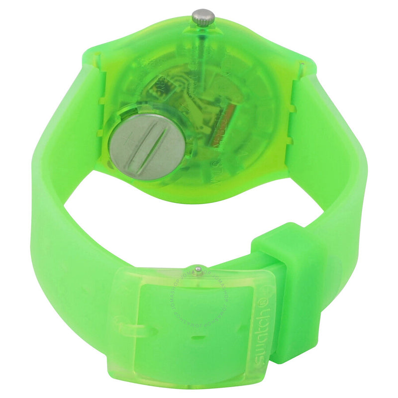Swatch Electric Frog Quartz White Dial Unisex Watch GG226 - The Watches Men & Co #3