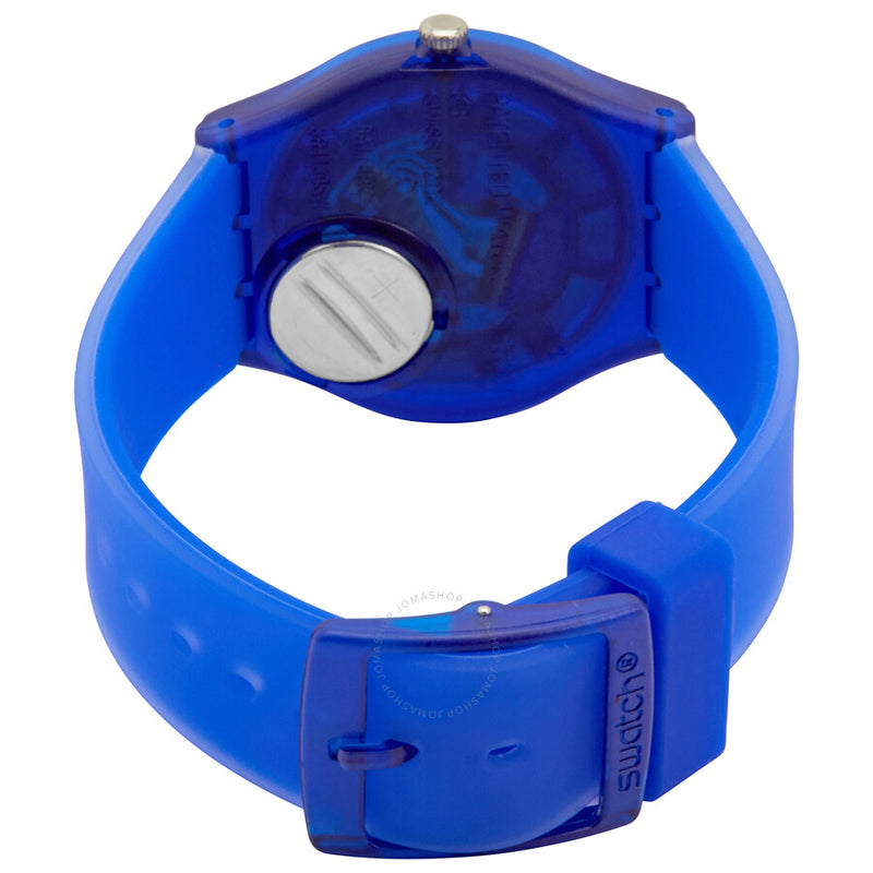 Swatch Electric Shark Quartz White Dial Unisex Watch GN268 - The Watches Men & Co #3