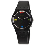 Swatch Essentials DB2L Quartz Black Dial Unisex Watch SO28B102 - The Watches Men & Co