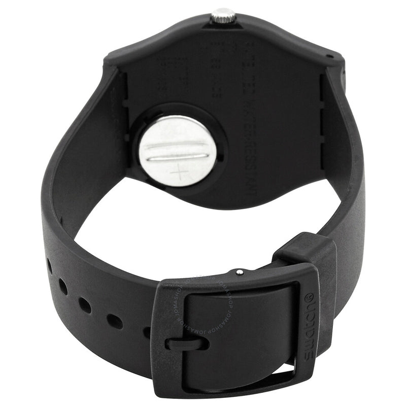 Swatch Essentials DB2L Quartz Black Dial Unisex Watch SO28B102 - The Watches Men & Co #3