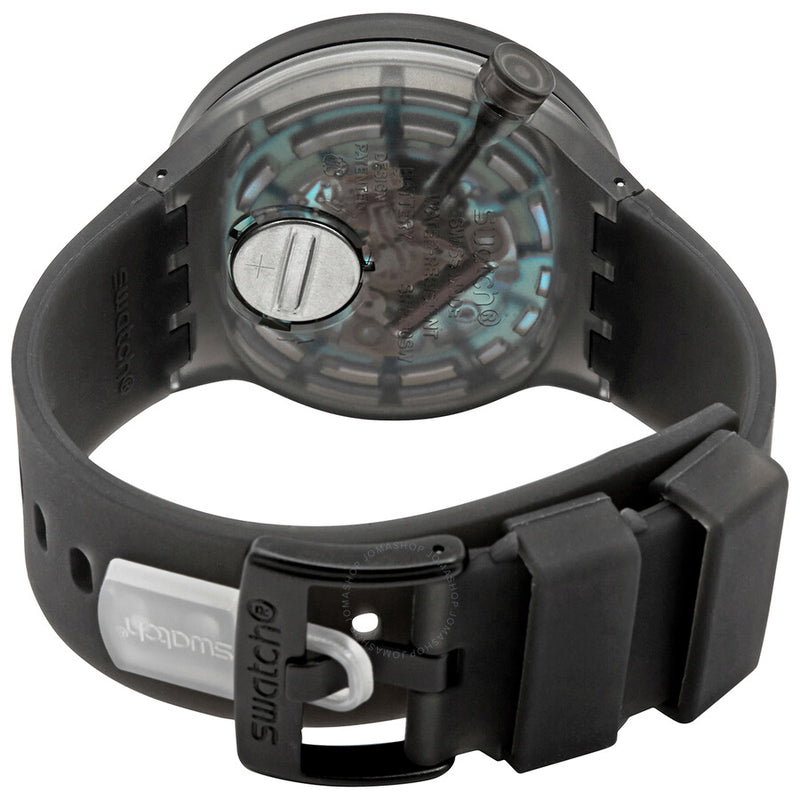 Swatch Fire Taste Quartz Black Skeleton Dial Watch SO27B112 - The Watches Men & Co #3