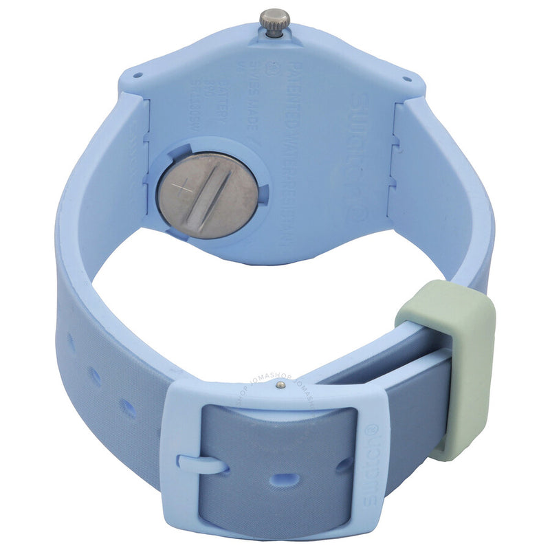 Swatch Frozen Waterfall Quartz Blue Dial Ladies Watch SO31L100 - The Watches Men & Co #3