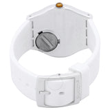 Swatch How Majestic Jubilee Quartz White Dial Unisex Watch GZ711 - The Watches Men & Co #3