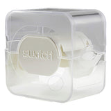 Swatch Irony Diaphane Full Blooded Stoneheart Silver Black Dial Chronograph Unisex Watch SVCM4009AG - The Watches Men & Co #4