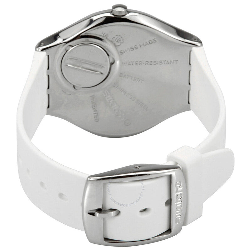 Swatch Irony Skindoree Quartz Silver Dial Ladies Watch SYXS108 - The Watches Men & Co #3