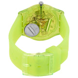 Swatch Lemon Flavour Quartz Green Transparent  Dial Unisex Watch GG227 - The Watches Men & Co #3