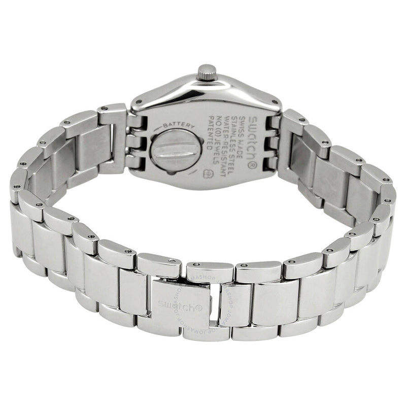 Swatch Littlesteel Blue Dial Ladies Watch YSS331G - The Watches Men & Co #3