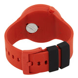 Swatch Monthly Drops Quartz Matte Red Dial Unisex Watch SB01R100 - The Watches Men & Co #3