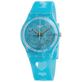 Swatch Mother's Day Love From A To Z Quartz Blue Dial Ladies Watch GZ353 - The Watches Men & Co