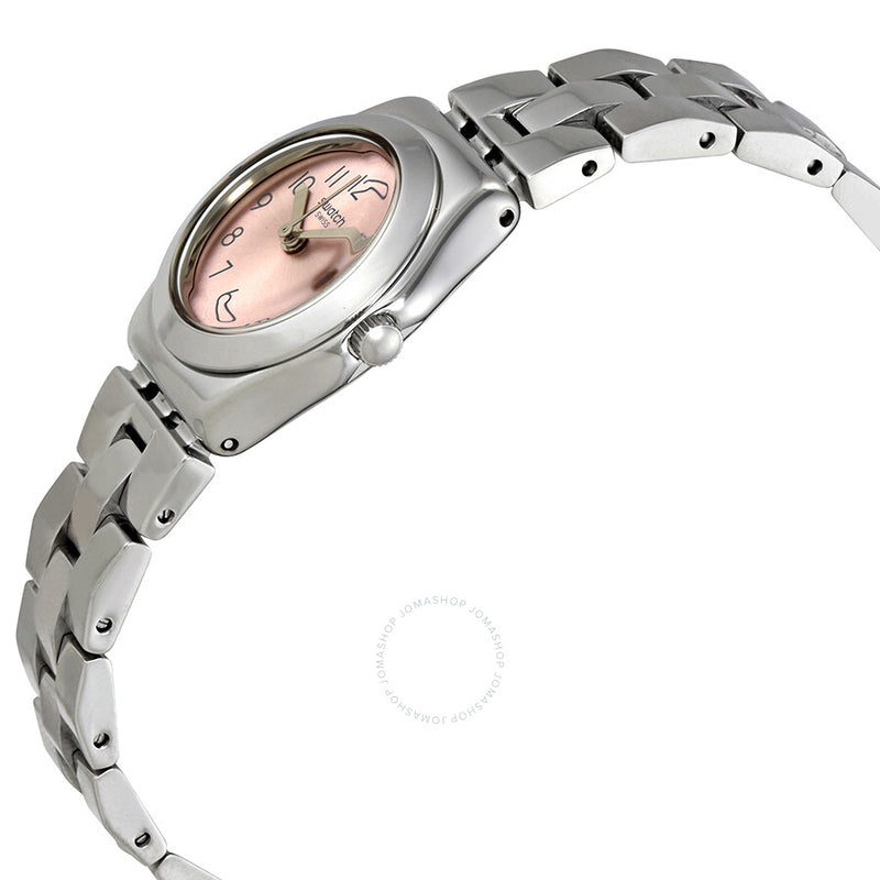 Swatch Passionement Rose Dial Ladies Steel Watch YSS310G - The Watches Men & Co #2
