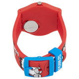 Swatch Peanuts Klunk Quartz White Dial Unisex Watch SO28Z106 - The Watches Men & Co #3