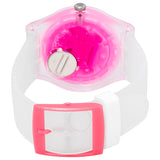 Swatch Pinkmazing Pink Skeleton Dial Watch SUOK130 - The Watches Men & Co #3