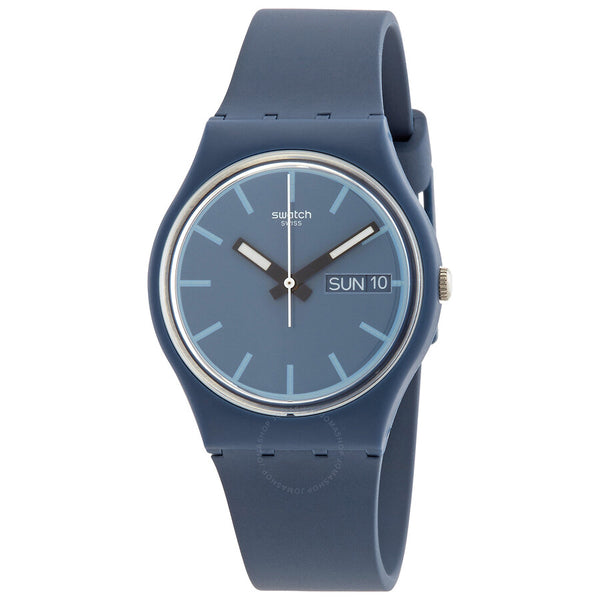 Swatch Quartz Blue Dial Unisex Watch SO28N701 - The Watches Men & Co