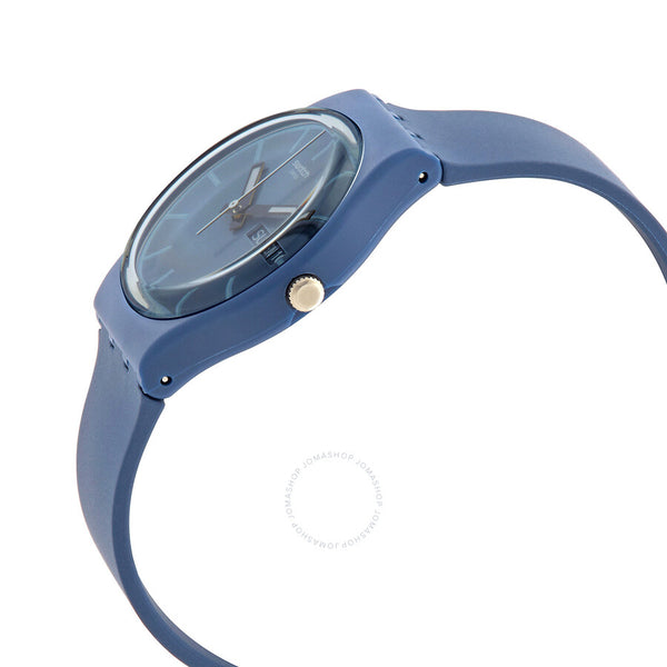 Swatch Quartz Blue Dial Unisex Watch SO28N701 - The Watches Men & Co #2