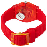 Swatch Retro-Rosso Quartz Transparent Yellow Dial Unisex Watch GR185 - The Watches Men & Co #3