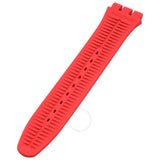 Swatch Silicone Red & White Watch Band 6H ACM0007H6 - The Watches Men & Co #2