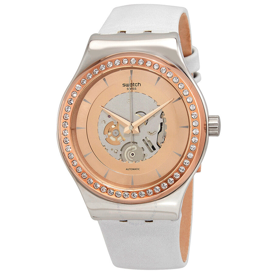 Swatch Sistem Polaire Automatic Crystal Unisex Watch YIS415 - The Watches Men & Co