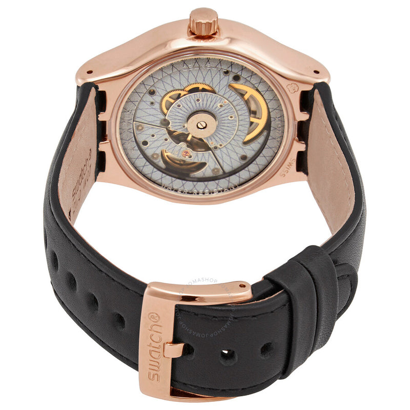 Swatch Sistem Rosee Automatic Black Dial Unisex Watch YIG400 - The Watches Men & Co #3
