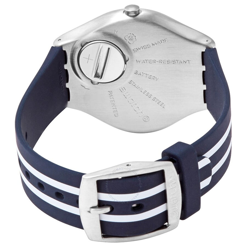 Swatch Skinblueiron Quartz Blue Dial Men's Watch SYXS106 - The Watches Men & Co #3