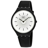 Swatch Skinnoir White Dial Unisex Watch SVUB100 - The Watches Men & Co