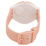 Swatch Skinskin Quartz Pink Dial Ladies Watch SVUT100 - The Watches Men & Co #3