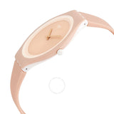 Swatch Skinskin Quartz Pink Dial Ladies Watch SVUT100 - The Watches Men & Co #2
