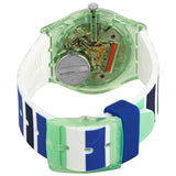Swatch Sky Zebra Quartz White Dial Watch GG711 - The Watches Men & Co #3