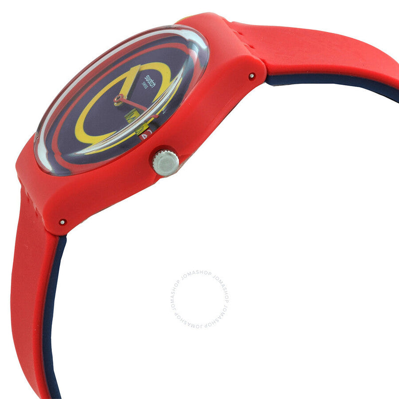 Swatch The January Blue Dial Men's Watch SO28R702 - The Watches Men & Co #2