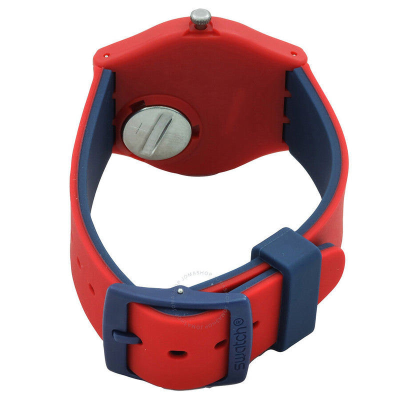 Swatch The January Blue Dial Men's Watch SO28R702 - The Watches Men & Co #3