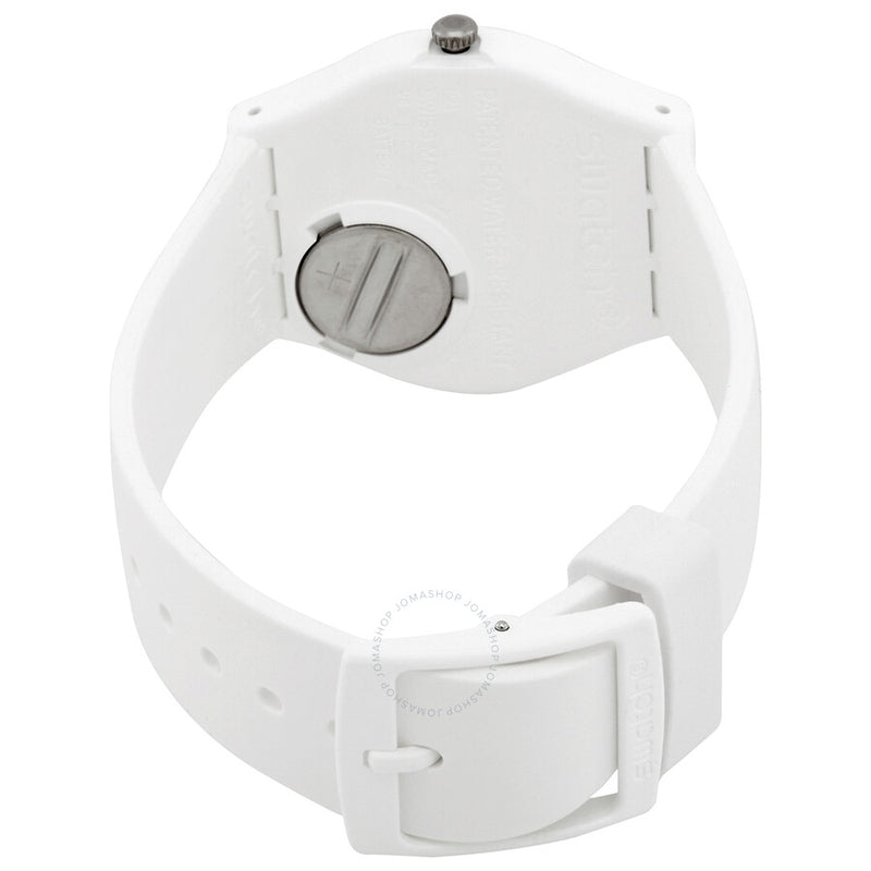 Swatch Time To Blue Small Quartz Unisex Watch SO31W103 - The Watches Men & Co #3