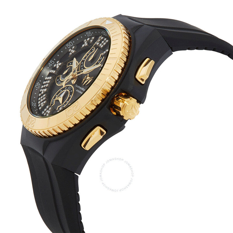 Technomarine Cruise Chronograph Quartz Black Mother of Pearl Dial Men's Watch TM-119016 - The Watches Men & Co #2