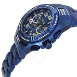 Technomarine Cruise Chronograph Quartz Crystal Blue Dial Men's Watch TM-121234 - The Watches Men & Co #2