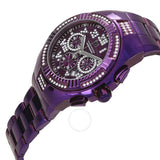 Technomarine Cruise Chronograph Quartz Crystal Purple Dial Men's Watch TM-121231 - The Watches Men & Co #2