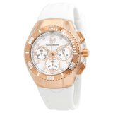 Technomarine Cruise Chronograph Quartz White Dial Ladies Watch TM-120047 - The Watches Men & Co