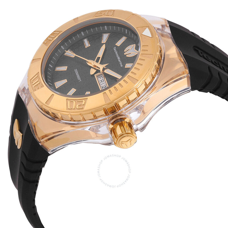 Technomarine Cruise Date Day Quartz Black Dial Men's Watch TM-122011 - The Watches Men & Co #2