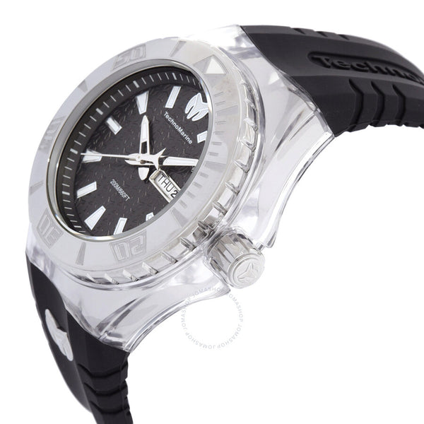 Technomarine Cruise Monogram Quartz Black Dial Men's Watch TM-122006 - The Watches Men & Co #2