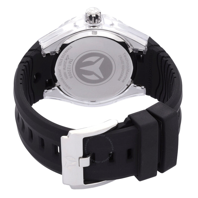 Technomarine Cruise Monogram Quartz Black Dial Men's Watch TM-122006 - The Watches Men & Co #3