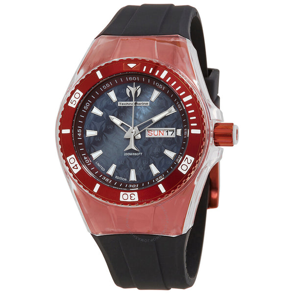Technomarine Cruise Quartz Black Dial Ladies Watch TM-121220 - The Watches Men & Co