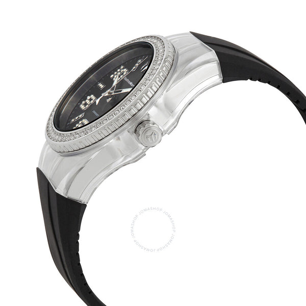 TechnoMarine Cruise Quartz Black Mother of Pearl Dial Ladies Watch TM-121261 - The Watches Men & Co #2