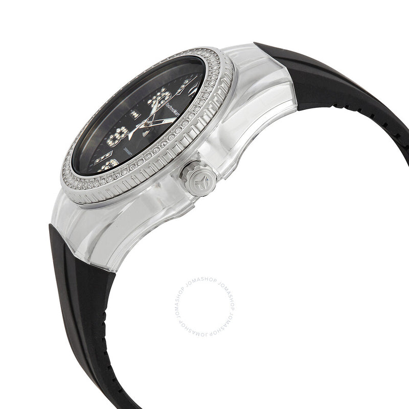 TechnoMarine Cruise Quartz Black Mother of Pearl Dial Ladies Watch TM-121261 - The Watches Men & Co #2
