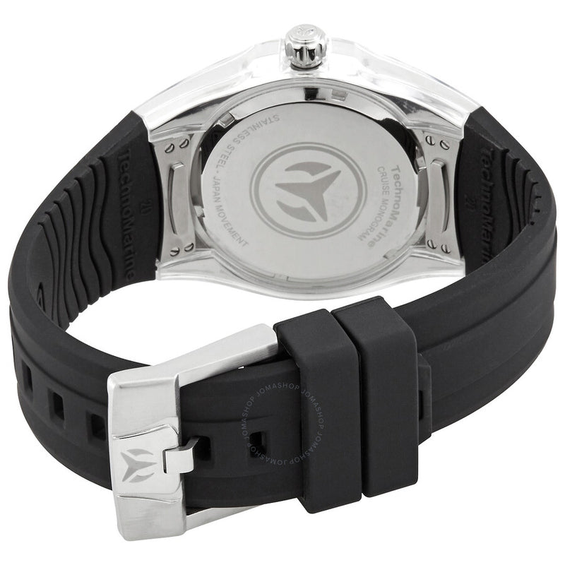 TechnoMarine Cruise Quartz Black Mother of Pearl Dial Ladies Watch TM-121261 - The Watches Men & Co #3