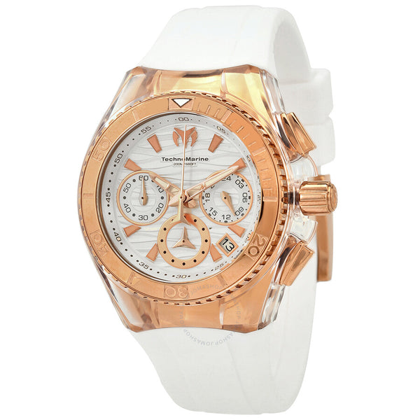 Technomarine Cruise Quartz Silver Dial Watch TM-120037 - The Watches Men & Co