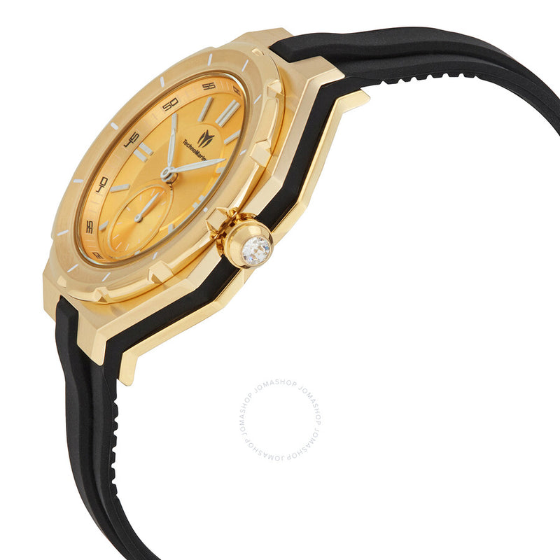 Technomarine Cruise Sea Lady Quartz Gold Dial Watch TM-120038 - The Watches Men & Co #2