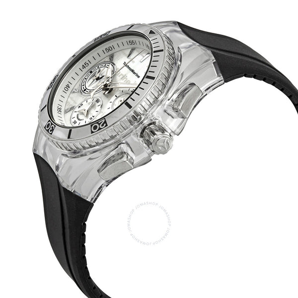 Technomarine Cruise Star Chronograph Quartz White and Silver Dial Watch TM-120027 - The Watches Men & Co #2