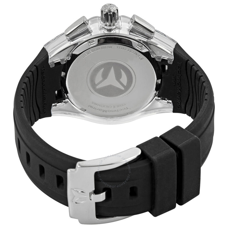 Technomarine Cruise Star Chronograph Quartz White and Silver Dial Watch TM-120027 - The Watches Men & Co #3