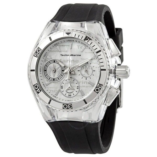Technomarine Cruise Star Chronograph Quartz White and Silver Dial Watch TM-120027 - The Watches Men & Co