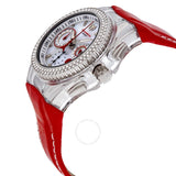 Technomarine Cruise Valentine Chronograph Crystal Mother of Pearl Dial Ladies Watch 117001 - The Watches Men & Co #2